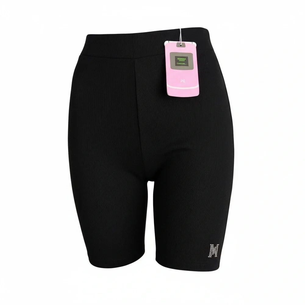 MESHKI Black Bike Shorts Size Small